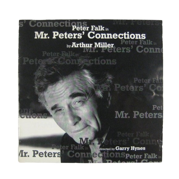 Peter Falk Mr Peters Connection Souvenir Program Theatre Arthur Miller 1998 - Picture 1 of 5